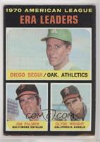 League Leaders - Diego Segui, Jim Palmer, Clyde Wright