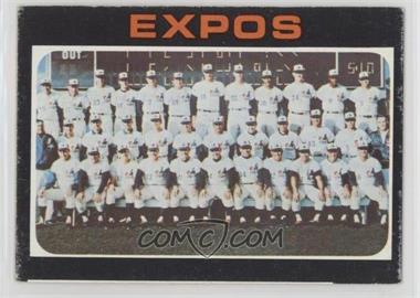 1971 Topps - [Base] #674 - High # - Montreal Expos Team [Good to VG‑EX]