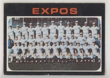 1971 Topps - [Base] #674 - High # - Montreal Expos Team [Good to VG‑EX]