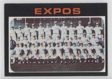 1971 Topps - [Base] #674 - High # - Montreal Expos Team [Good to VG‑EX]