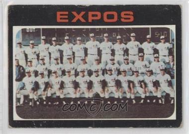 1971 Topps - [Base] #674 - High # - Montreal Expos Team [Good to VG‑EX]