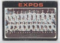 High # - Montreal Expos Team [Poor to Fair]