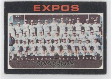 1971 Topps - [Base] #674 - High # - Montreal Expos Team [Noted]