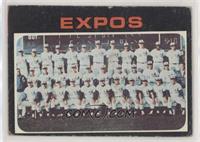 High # - Montreal Expos Team [Poor to Fair]