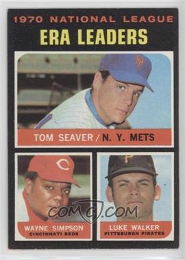 1971 Topps - [Base] #68 - League Leaders - Tom Seaver, Wayne Simpson, Luke Walker