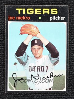 1971 Topps - [Base] #695 - High # - Joe Niekro