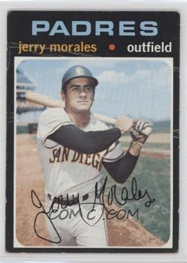 1971 Topps - [Base] #696 - High # - Jerry Morales [Poor to Fair]