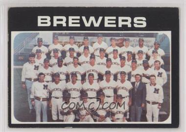 1971 Topps - [Base] #698 - High # - Milwaukee Brewers Team [Good to VG‑EX]