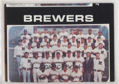 1971 Topps - [Base] #698 - High # - Milwaukee Brewers Team [Good to VG‑EX]