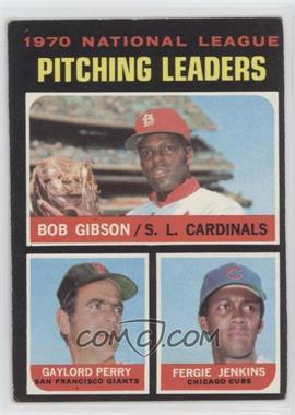 1971 Topps - [Base] #70 - League Leaders - Bob Gibson, Gaylord Perry, Fergie Jenkins