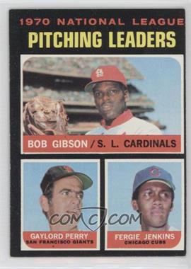 1971 Topps - [Base] #70 - League Leaders - Bob Gibson, Gaylord Perry, Fergie Jenkins