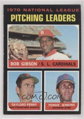 1971 Topps - [Base] #70 - League Leaders - Bob Gibson, Gaylord Perry, Fergie Jenkins