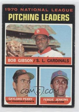 1971 Topps - [Base] #70 - League Leaders - Bob Gibson, Gaylord Perry, Fergie Jenkins [Good to VG‑EX]