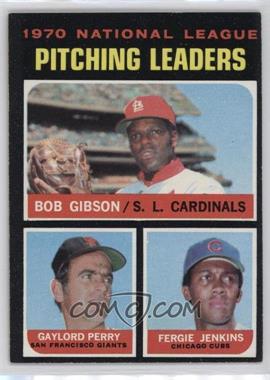 1971 Topps - [Base] #70 - League Leaders - Bob Gibson, Gaylord Perry, Fergie Jenkins