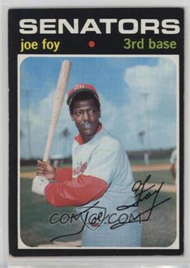 1971 Topps - [Base] #706 - High # - Joe Foy [Good to VG‑EX]