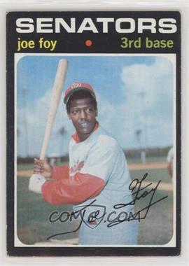 1971 Topps - [Base] #706 - High # - Joe Foy [Good to VG‑EX]