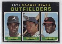 High # - Dusty Baker, Tom Paciorek, Don Baylor [Good to VG‑EX]