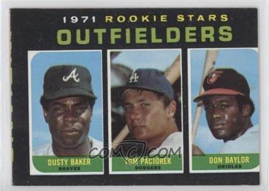 1971 Topps - [Base] #709 - High # - Dusty Baker, Tom Paciorek, Don Baylor