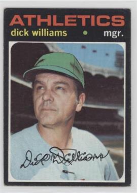 1971 Topps - [Base] #714 - High # - Dick Williams