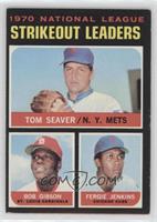 League Leaders - Tom Seaver, Bob Gibson, Fergie Jenkins [Good to VG&#…