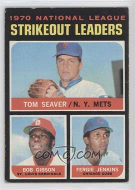 1971 Topps - [Base] #72 - League Leaders - Tom Seaver, Bob Gibson, Fergie Jenkins