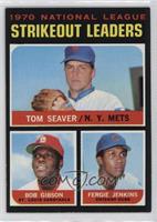 League Leaders - Tom Seaver, Bob Gibson, Fergie Jenkins