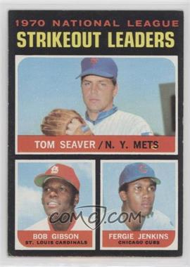1971 Topps - [Base] #72 - League Leaders - Tom Seaver, Bob Gibson, Fergie Jenkins