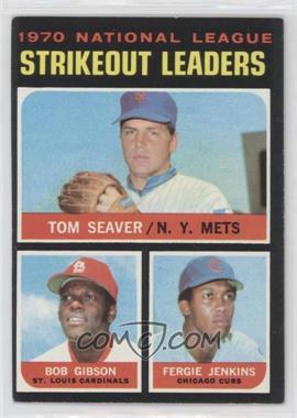 1971 Topps - [Base] #72 - League Leaders - Tom Seaver, Bob Gibson, Fergie Jenkins