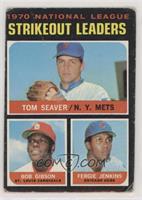 League Leaders - Tom Seaver, Bob Gibson, Fergie Jenkins [Poor to Fair]