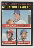 League Leaders - Tom Seaver, Bob Gibson, Fergie Jenkins