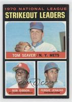 League Leaders - Tom Seaver, Bob Gibson, Fergie Jenkins