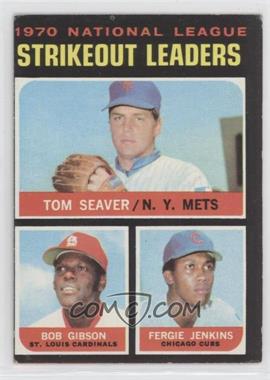 1971 Topps - [Base] #72 - League Leaders - Tom Seaver, Bob Gibson, Fergie Jenkins