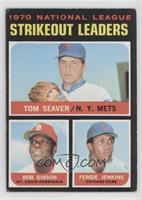 League Leaders - Tom Seaver, Bob Gibson, Fergie Jenkins