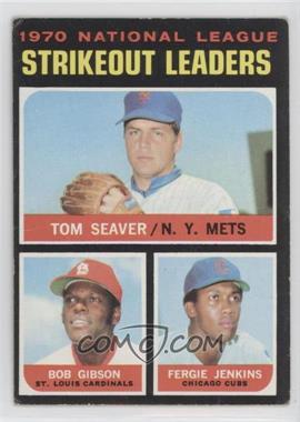 1971 Topps - [Base] #72 - League Leaders - Tom Seaver, Bob Gibson, Fergie Jenkins