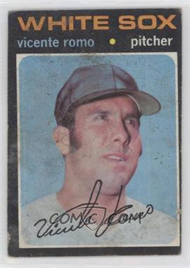 1971 Topps - [Base] #723 - High # - Vicente Romo [Poor to Fair]