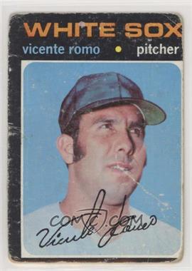1971 Topps - [Base] #723 - High # - Vicente Romo [Poor to Fair]