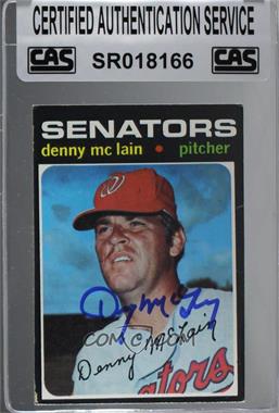 1971 Topps - [Base] #750 - High # - Denny McLain [CAS Certified Sealed]