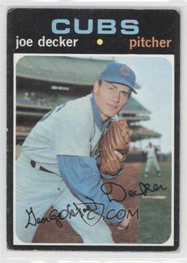 1971 Topps - [Base] #98 - Joe Decker [Good to VG‑EX]