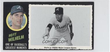 1971 Topps - One of Baseball's Greatest Moments #2 - Hoyt Wilhelm