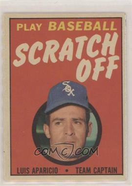 1971 Topps - Scratch Off - Unscratched #_LUAP - Luis Aparicio