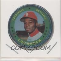 1971 Topps Coins - [Base] #87 - Lou Brock [Good to VG‑EX]