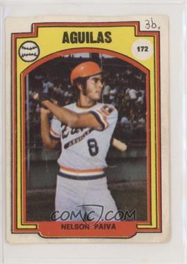 1972-73 Venezuelan Baseball Stickers - [Base] #172 - Nelson Paiva [Poor to Fair]