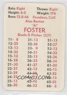 1972 APBA Baseball 1971 Season - [Base] #_ALFO - Al Foster