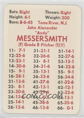 1972 APBA Baseball 1971 Season - [Base] #_ANME - Andy Messersmith