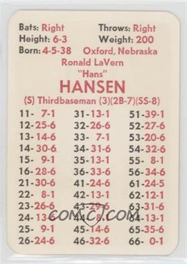 1972 APBA Baseball 1971 Season - [Base] #_ROHA - Ron Hansen