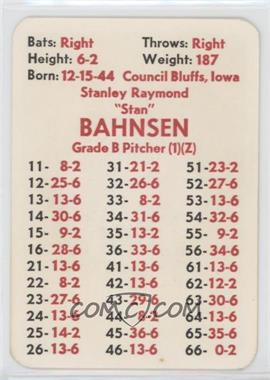 1972 APBA Baseball 1971 Season - [Base] #_STBA - Stan Bahnsen