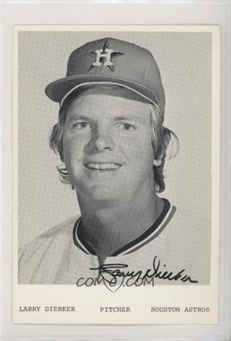 1972 Houston Astros Team Issue - [Base] #_LADI - Larry Dierker [Good to VG‑EX]