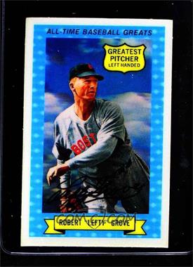 1972 Kellogg's 3-D All-Time Baseball Greats - [Base] #7 - Lefty Grove [NM MT]