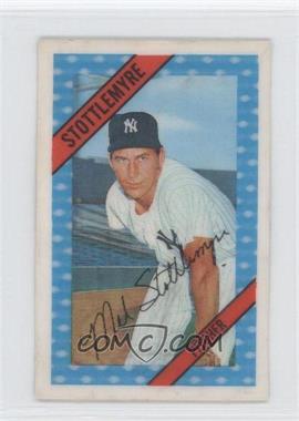 1972 Kellogg's 3-D Super Stars - [Base] #50 - Mel Stottlemyre