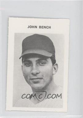 1972 Milton Bradley - [Base] #_JOBE - John Bench